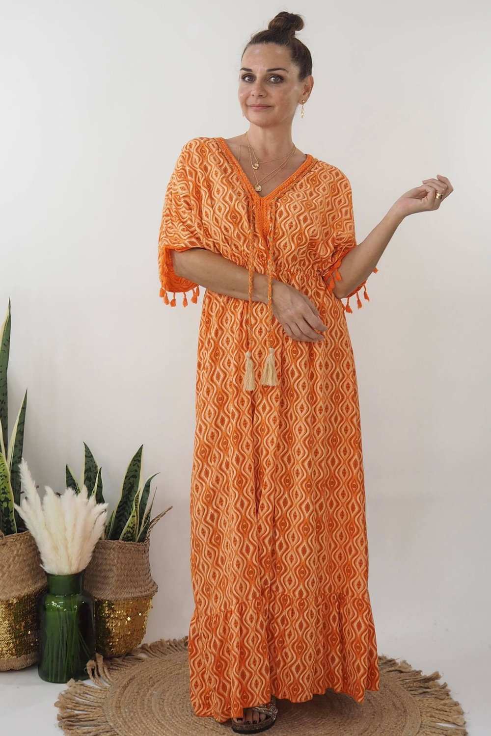 The Souk Maxi Dress Papaya