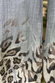 Baku Linen Blend Ombre Pant Mocha /3 