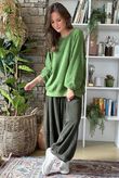 The Terry B Classic Sweatshirt Olive