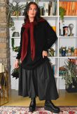 Abbey Longline Knit Black