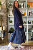 Abbey Longline Knit Navy