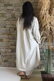 Alara Longline Duster Shirt Stone /42=