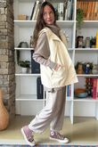 Aloe B Gilet Buttermilk