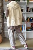 Aloe B Gilet Buttermilk