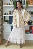 Aloe B Gilet Buttermilk