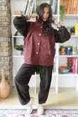 Aloe B Gilet Maroon