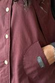Aloe B Gilet Maroon