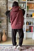 Aloe B Gilet Maroon