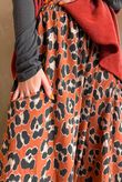 Arbi Big Cat Wide Crop Pant Rust 