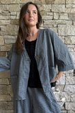 Arbi Gingham Box Jacket Black