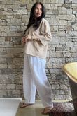 Arbi Gingham Box Jacket Camel