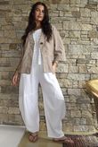 Arbi Gingham Box Jacket Hazelnut