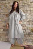 Arbi Gingham Box Jacket Mocha