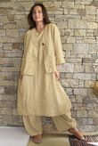 Arbi Gingham Box Jacket Mustard