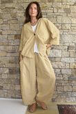 Arbi Gingham Box Jacket Mustard