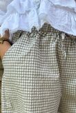 Arbi Gingham Short Mocha