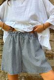 Arbi Gingham Short Navy