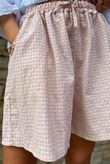 Arbi Gingham Short Rose