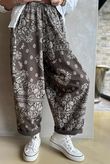 Bandana B Classic Sweatshirt Barrel Pant Chocolate