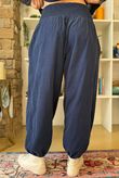 Basso Baby Cord Shirring Genie Pant Navy