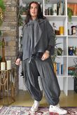 Basso Baby Cord Shirring Genie Pant Storm