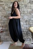 Basso Balloon Jumpsuit Black