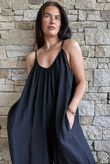 Basso Balloon Jumpsuit Black