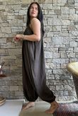 Basso Balloon Jumpsuit Chocolate