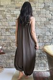 Basso Balloon Jumpsuit Chocolate