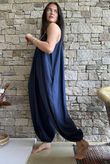 Basso Balloon Jumpsuit Navy