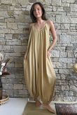Basso Balloon Jumpsuit Sand