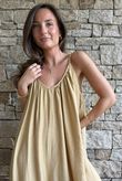 Basso Balloon Jumpsuit Sand