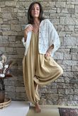 Basso Balloon Jumpsuit Sand