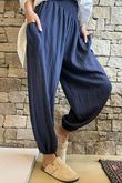 Basso Shirring Balloon Pant Navy