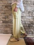 Basso Shirring Balloon Pant Soft Lime