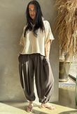 Basso Shirring Genie Pant Chocolate 
