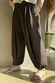Basso Shirring Genie Pant Chocolate 