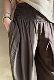 Basso Shirring Genie Pant Chocolate 