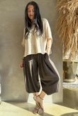 Basso Shirring Genie Pant Chocolate 