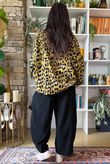 Bateau Needlecord Leopard Shacket Mucky Olive