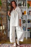 Bennie Quirky Barrel Pant Calico