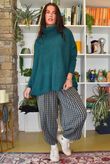 Beyond Terry Oversized Cowl Knit Lagoon