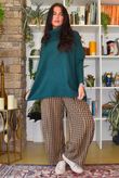 Beyond Terry Oversized Cowl Knit Lagoon