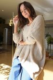 Big Softie Archie Slouch Knit Oatmeal /4 =