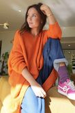 Big Softie Archie Slouch Knit Pumpkin 