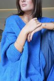 Big Softie Archie Slouch Knit Sapphire /4 =