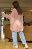 Big Softie Keep Smiling Knit Jumper Ballet