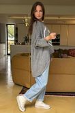 Big Softie Keep Smiling Knit Jumper Slate