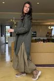  Big Softie Super Slant Knit Jumper Deep Khaki