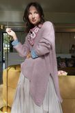  Big Softie Super Slant Knit Jumper Dusky Pink